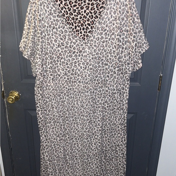 Leopard Print Dress - Picture 1 of 3